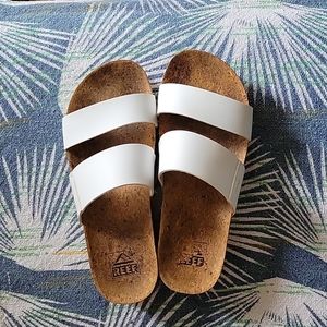 Reef, wedge, cork bottom sandals